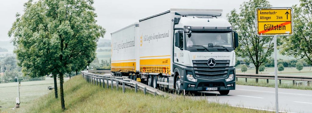 LGI truck on the road | Glossary D