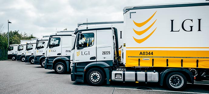 LGI trucks for plant supply concepts