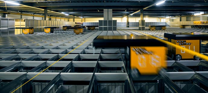 Logistic warehouse for E-Commerce Shops | LGI