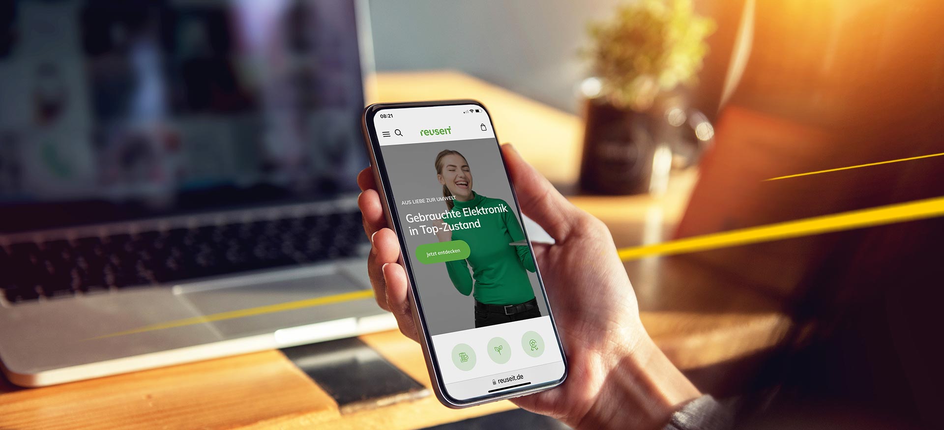 ReuseIT Shop on refurbished smartphone | LGI